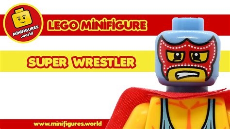 💪 Lego Minifigure Super Wrestler Col010 💪 Series 1 Youtube