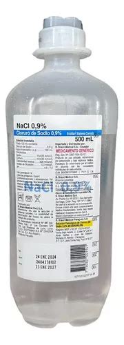 12 X Suero Fisiológico 500 Ml B Braun Cuotas sin interés