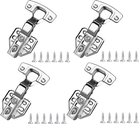 Kitchen Cupboard Hinges 4 PCS Full Overlay Kitchen Door Hinge 110