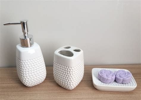 Kit Lavabo Banheiro Sabonete Líquido Porta Escova Porcelana Mercado Livre