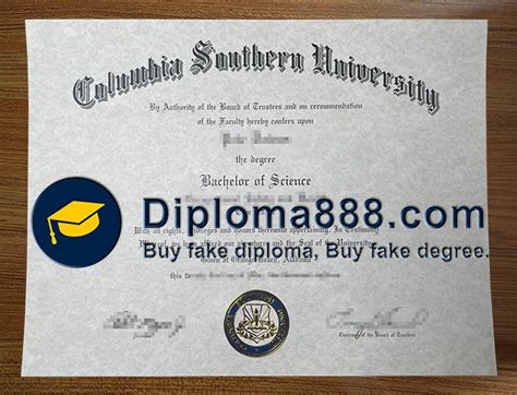 Would Like To Buy Columbia Southern University Fake Diploma