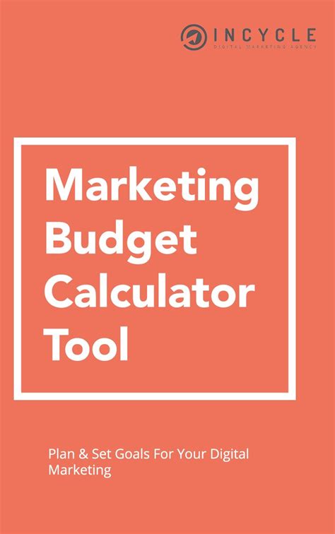 Digital Marketing Budget Calculator Incycle Marketing