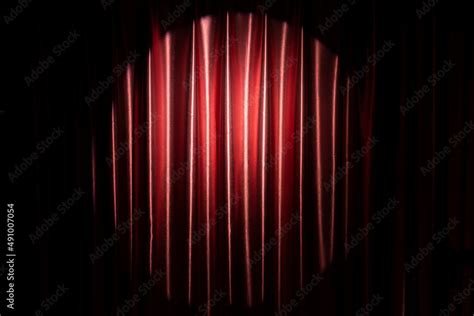 Red stage background Stock Photo | Adobe Stock