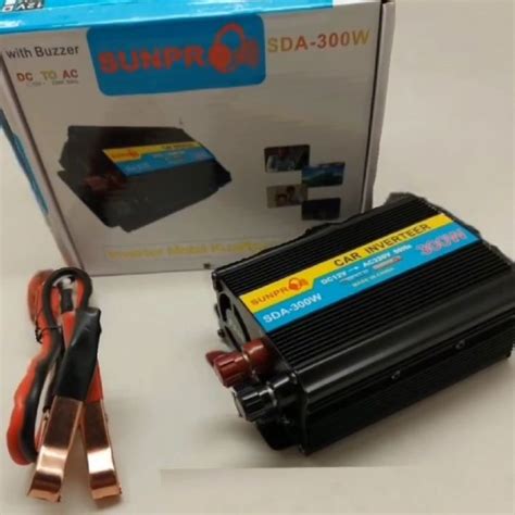 Power Inverter Sunpro SDA 300watt 12V Pengubah Daya Listrik DC Ke AC