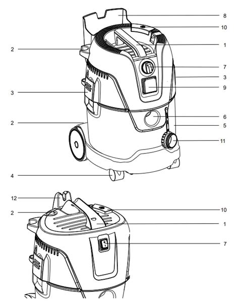 Nilfisk Aero M Vacuum Cleaner Instruction Manual