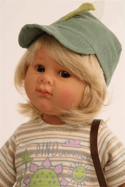 Puppe Müller Wichtel Willy cm blonde Haare Kleidung Dino Wichtel von Rosemarie Müller