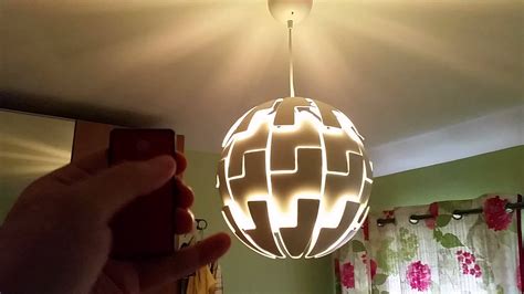 Turn an IKEA Lamp into a Remote-Controlled Death Star Lamp