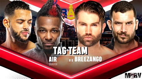 Raw Air Disaster Vs Breezango Wwe K Konxt Youtube