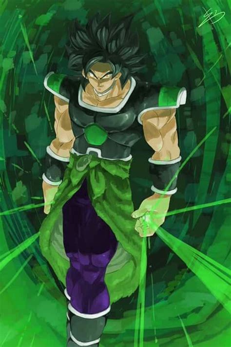 Broly With His Armor Fanart Dragon Ball Super 2018 Movie Dragon