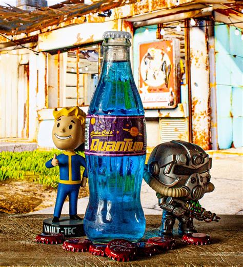 Nuka Cola Quantum Glass Bottle From Fallout Etsy