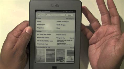 Kindle Touch For Beginners H2TechVideos YouTube