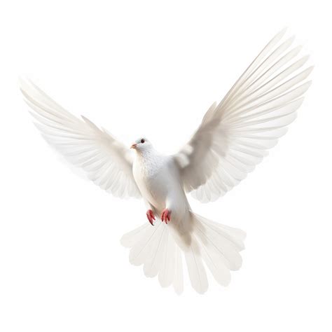 White Dove Flying On Transparent Background 47457076 Png