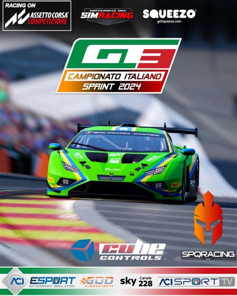 Campionato Italiano GT3 Sprint 2024 SPQRacing ASD