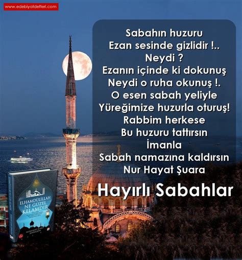 Sabah ezan şiiri nurhayatsuara Edebiyatdefteri