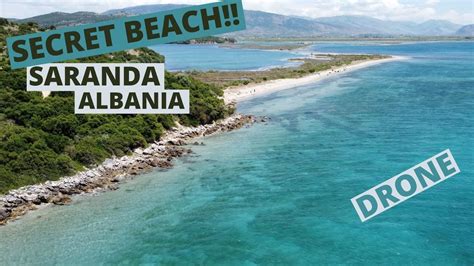 Secret Beach Near Saranda Albania Drone 2021 YouTube