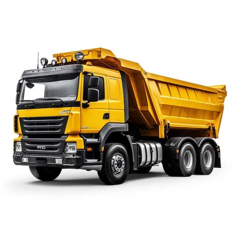 Premium Ai Image Dump Truck Ai Generated