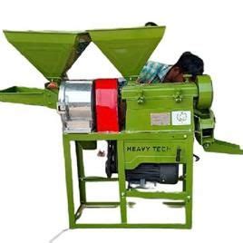 Mini Combine Rice Mill With Pulverizer Material Mild Steel At Best