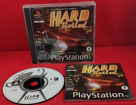 Hard Boiled Sony Playstation 1 Ps1 Rare Game Retro Gamer Heaven