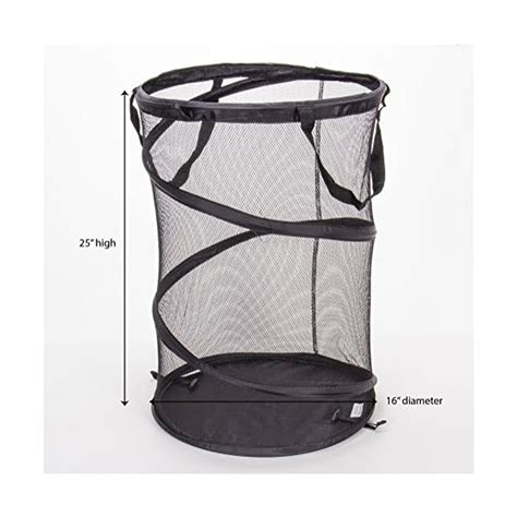 Household Essentials 2026 Pop Up Collapsible Mesh Laundry Hamper