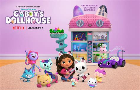 Gabby's Dollhouse, the Preschool Show with a Surprise Inside! #