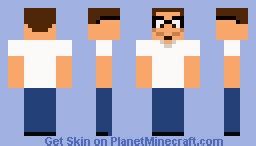 Hank hill Minecraft Skin