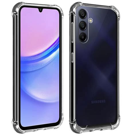 Akashi Coque TPU Angles Renforcés Galaxy A15 Coque téléphone