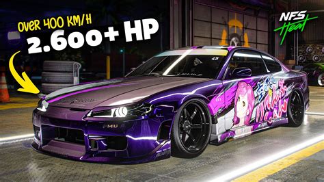 Need For Speed Heat Nissan Silvia S Spec R Aero Customization Max