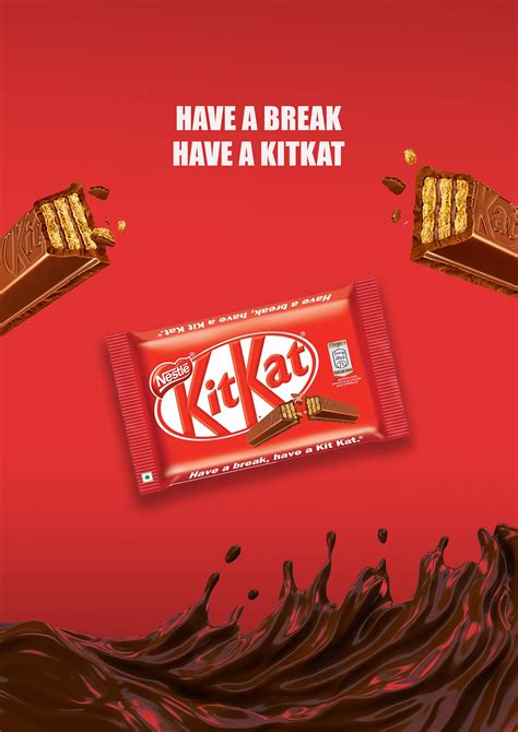 Kit Kat Poster Design Behance