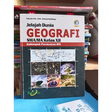 Jual Buku Geografi Kelas Xii Sma Ma Bailmu Shopee Indonesia