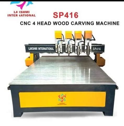 Sp Four Head Wood Working Cnc Router Machine Kw At Rs