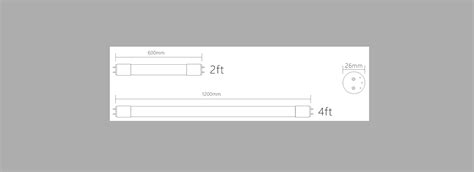 Nano T Led Tube Ft Ft Ul Dlc Type A B Nano Plastic Led Tube