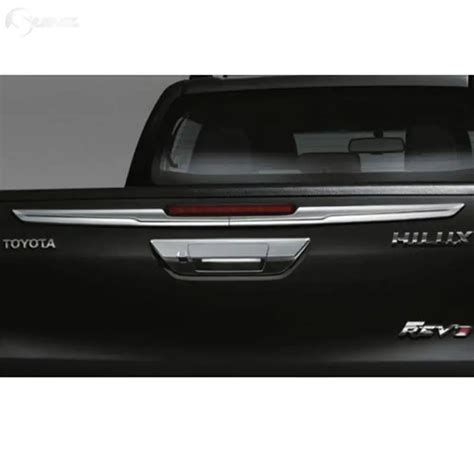 2016 2017 For Toyota Hilux Accessories Chrome Truck Trim For Toyota Hilux Revo Car Styling Tail