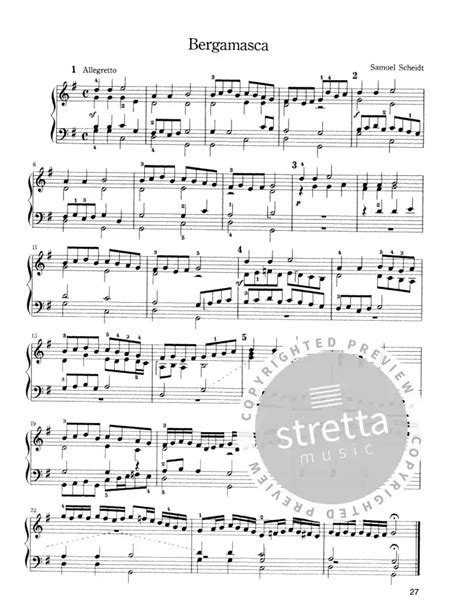 Anthology Of Piano Music 1 The Baroque Period Im Stretta Noten Shop