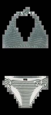 Bikini Protest Prtadmirer Halter Damen Veggie Green Outdoorsupply De