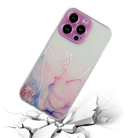 Maska TPU Marble Pattern Pink Za IPhone 15 Pro Max Maske Za