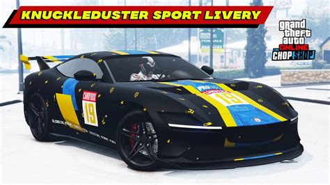 GTA 5 Online NEW SPECIAL LIVERY For Grotti Itali GTO Stinger TT