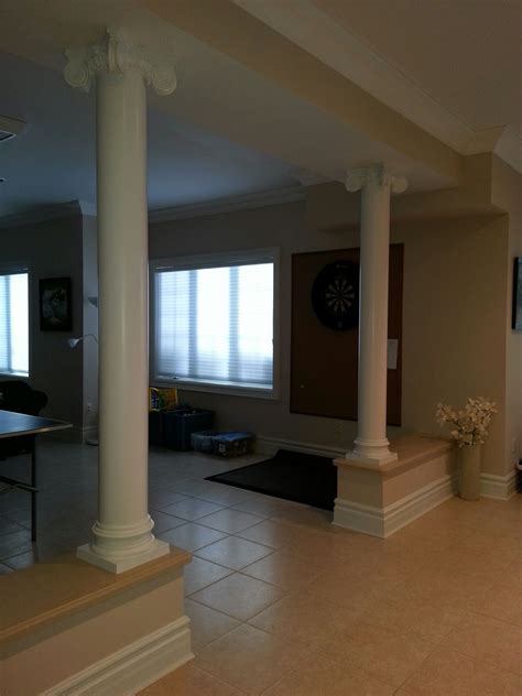 Columns In Living Room