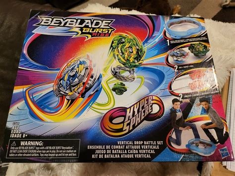 Beyblade Burst Rise Hypersphere Vertical Drop Battle Set Burst Rise