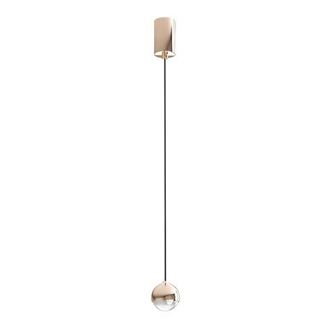 Lampa wisząca złota BOLICINA LED prosta minimalistyczna nowoczesna