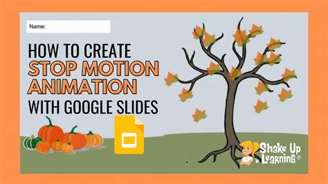 How to Create Stop Motion Animation Activities for Students with Google ...