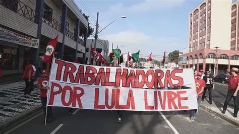 Centrais Sindicais Se Unem Em Ato Em Curitiba Para Pedir Liberdade De