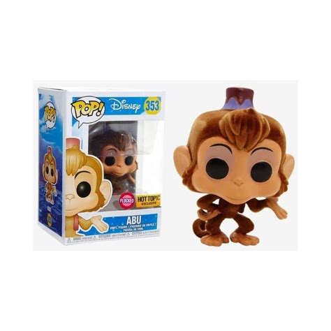 Funko Pop Abu 353 Aladdin Flocked Hot Topic Disney EmpireToyz