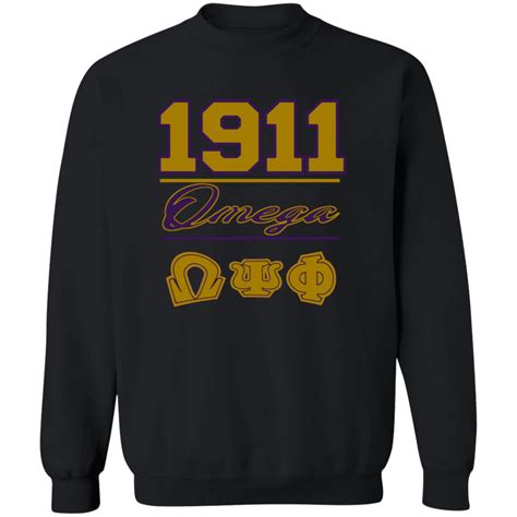 Omega Psi Phi Fraternity Sweatshirt – My Greek Letters