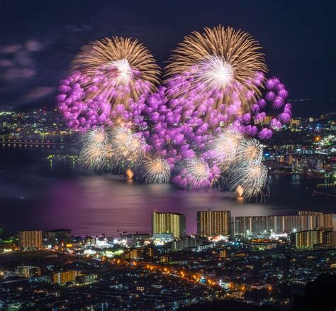 比叡山から見たびわ湖大花火大会写真提供びわこビジターズビューロー びわ湖大津経済新聞