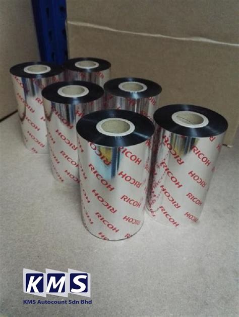 Roll Ricoh Resin Ribbon X M Premium Thermal Transfer Japan