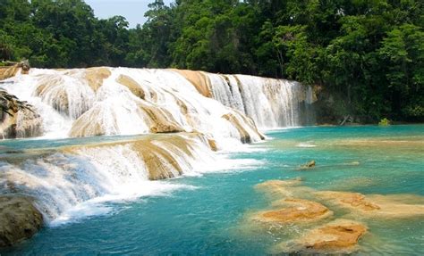 Cascadas De Agua Azul Chiapas - Información de Aire Libre en Chiapas