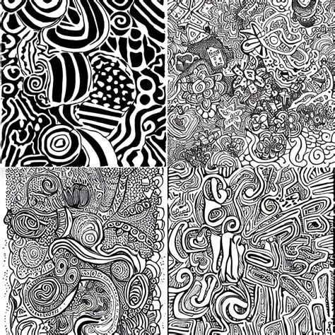 Black And White Doodle Stable Diffusion OpenArt