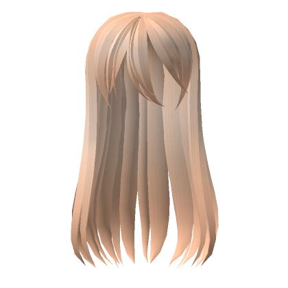 Manga Messy Long Hair Blonde Roblox