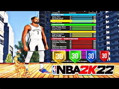 NBA 2K22 NEXT GEN NEW UPGRADED GLITCH 6 10 KEVIN DURANT BUILD BEST