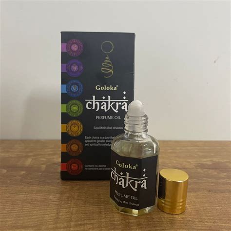 Óleo Perfumado Goloka Chakra Dharma Store Loja de Incenso